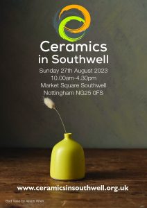 Ceramics in Southwell 2023 poster